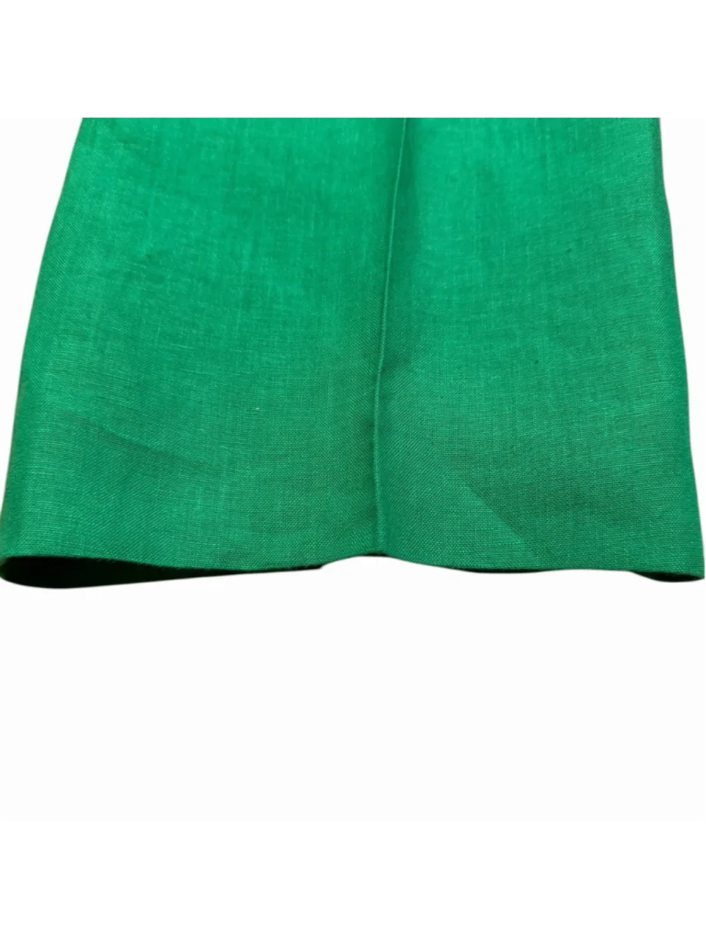 Ralph Lauren Purple Label Mens 36 Kelly Green 100% Linen Pants 36x27 Flat Front